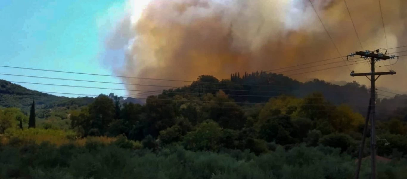 Υπό έλεγχο η φωτιά στη Φωκίδα - Σε επιφυλακή η Πυροσβεστική